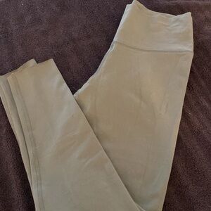 TNA Aritzia high waist leggings Sage green never worn